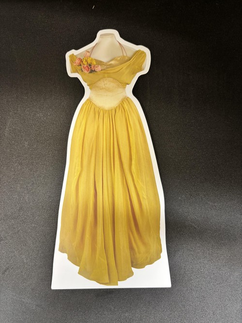 【V&A_O】ダイカットポストカード(ラ・シルフィード イブニングドレス)