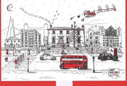【Abbey Road Studios】クリスマスカード(Victoria Eggs)