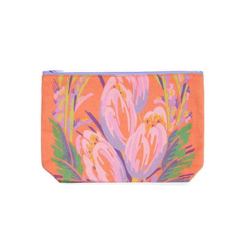 【V&A_O】ポーチ (ピンクフローラル)