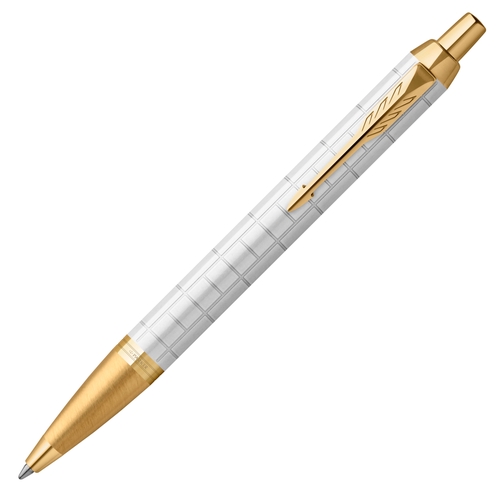 PARKER (パーカー) IM PREMIUM ボールペン ノックタイプ パールホワイトGT