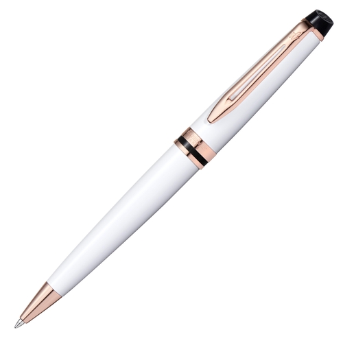 WATERMAN (ウォーターマン) Expert Essential (エキスパートエッセンシャル) ボールペン F(0.8㎜) ツイストタイプ プレシャスホワイトPGT