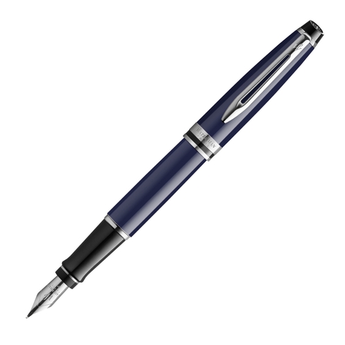 WATERMAN (ウォーターマン) Expert Essential (エキスパートエッセンシャル) 万年筆 F カートリッジ・コンバーター両用 ブルーCT