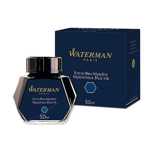 WATERMAN (ウォーターマン) ボトルインク インク ミステリアスブルー(ブルーブラック) 50ml