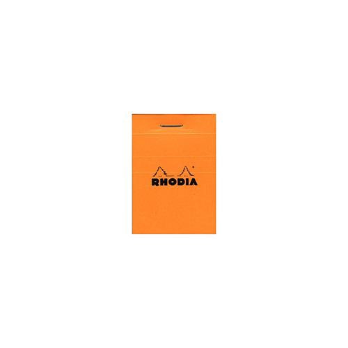 ロディア ブロックロディア No.10 メモ 5.2x7.5cm 方眼 80シート オレンジ