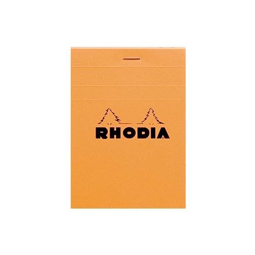 ロディア ブロックロディア No.12 メモ 8.5x12cm 方眼 80シート オレンジ
