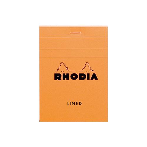 ロディア ブロックロディア No.12 メモ 8.5x12cm 横罫 80シート オレンジ