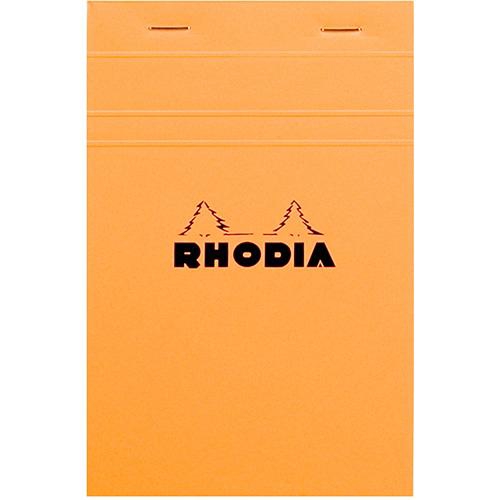 ロディア ブロックロディア No.14 メモ 11x17cm 方眼 80シート オレンジ
