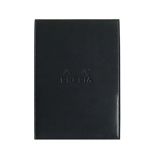 ロディア エピュレ カバー付ブロック No.13 メモ A6 方眼 80シート ブラック