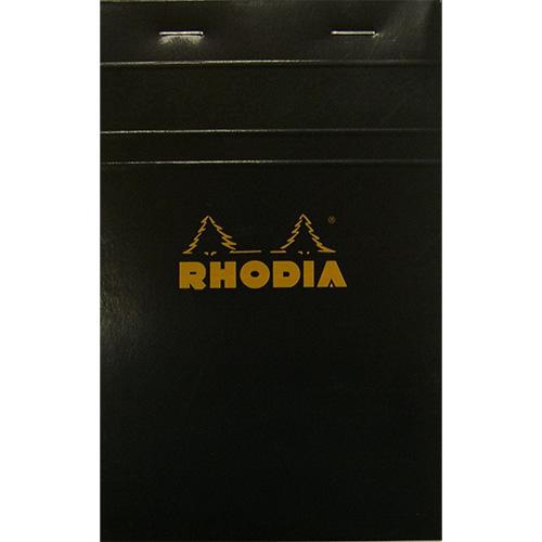 ロディア ブロックロディア No.14 メモ 11x17cm 方眼 80シート ブラック