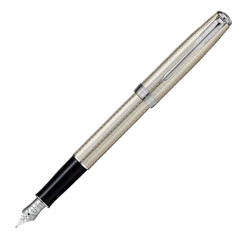 PARKER (パーカー) SONNET PRECIOUS 万年筆 M スターリングシルバーCT