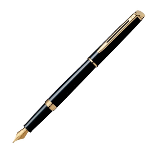 WATERMAN (ウォーターマン) Metropolitan Essential (メトロポリタンエッセンシャル) 万年筆 F ブラックGT