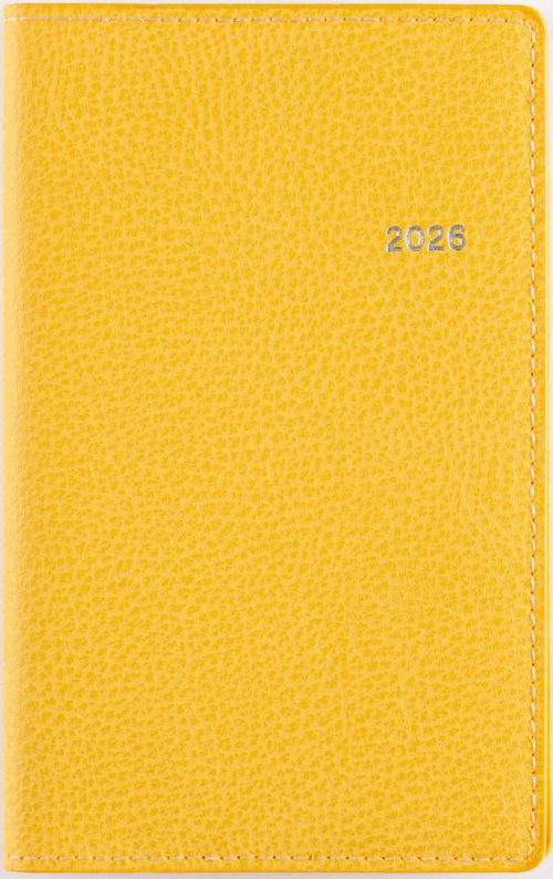 T'beau (ティーズビュー) 8 2026年版1月始まり手帳 146×91mm ウィークリー・セパレート式 カームイエロー
