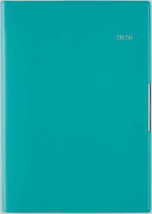 フェルテ 9 2026年版1月始まり手帳 B6 ウィークリー・セパレート式 ターコイズ