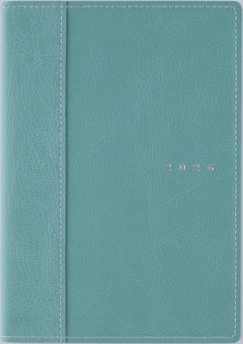 シャルム 8 2026年版1月始まり手帳 B6 ウィークリー・バーティカル式 フィールドグリーン