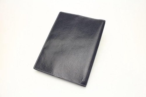 ディープ ブックカバー 文庫 ネイビー 1冊