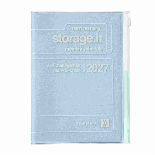 strage.it ストレージイット / シャーベット 2026年12月始まりダイアリー B6 マンスリー ソーダ