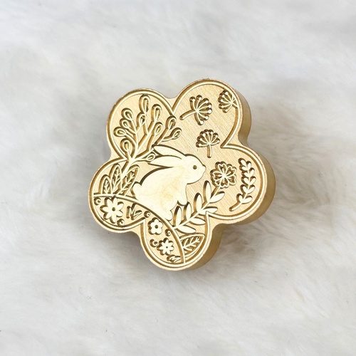 melty ヘッド フラワーラビット ヘッド フラワーラビット 27mm ネジ式 1個 金色