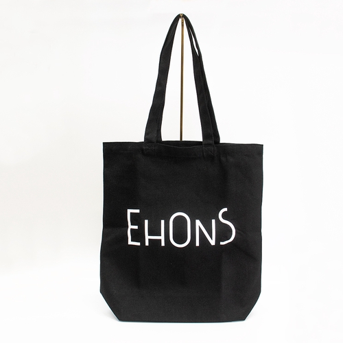 EHONS オリジナル 帆布トートバッグ ブラック