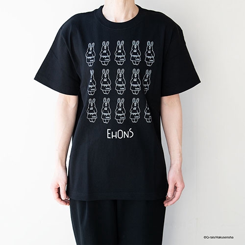 EHONS  TシャツM ブラック 「ドン・ウッサ」オリジナル