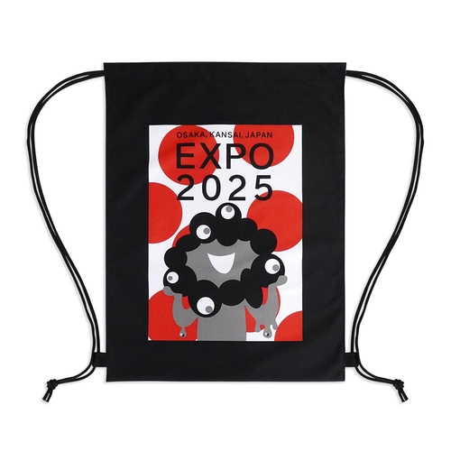 EXPO2025 ミャクミャク ナップザック Mid century 黒