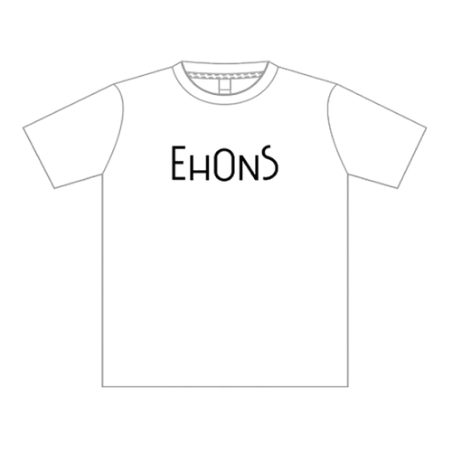 EHONS オリジナルTシャツM ホワイト
