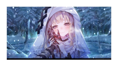 複製アートプリント(小)/氷上メルル/魔法少女ノ魔女裁判