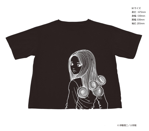 うずまき Tシャツ M 黒