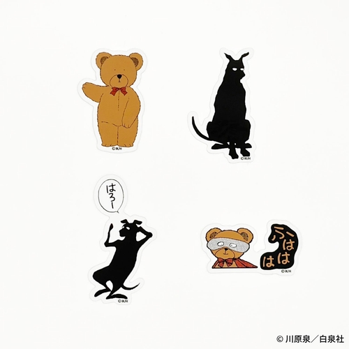 ステッカー 4枚セット 笑う大天使 ダミアン&ルドルフ