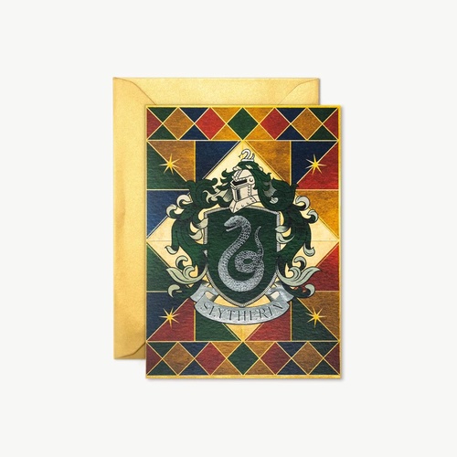 【Minalima】グリーティングカード(スリザリン)【Slytherin】