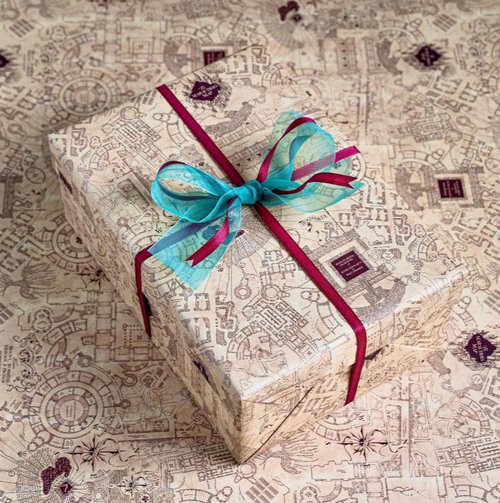【Minalima】ラッピングペーパーセット(忍びの地図)【Marauder's Map】
