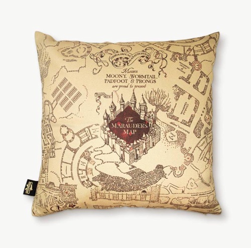 【Minalima】クッションカバー(忍びの地図)【Marauder's Map】