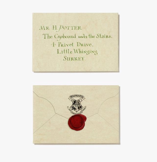【Minalima】マグネットセット(ホグワーツ入学許可書)【Hogwarts】