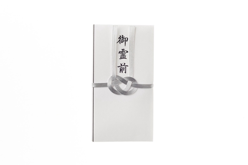 Q565 双銀御霊前たとう 縦18.0cm×横9.5cm 外たとう・中封筒