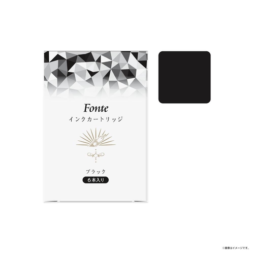 Fonte インクカートリッジ ブラック 6本入り
