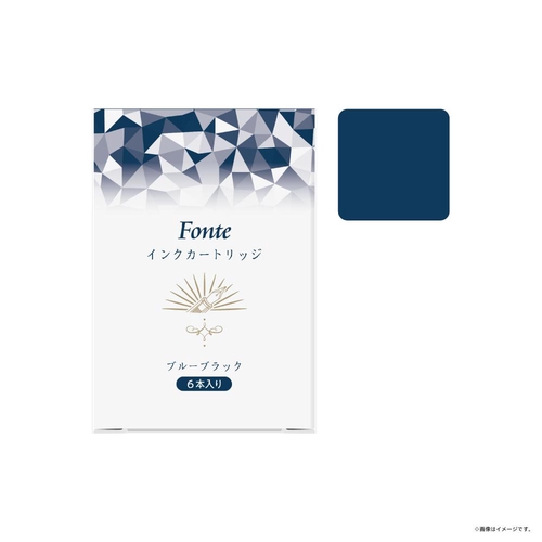 Fonte インクカートリッジ ブルーブラック 6本入り