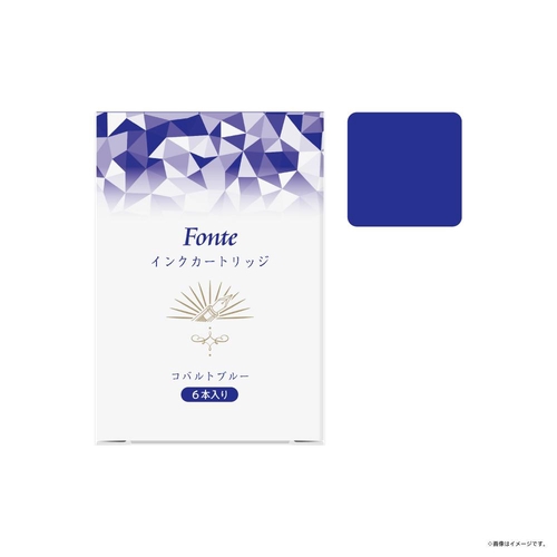 Fonte インクカートリッジ コバルトブルー 6本入り