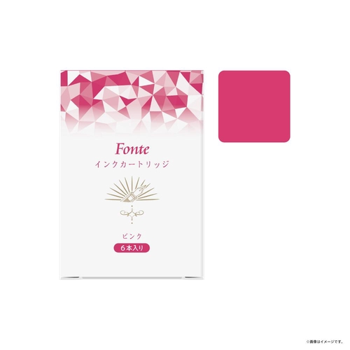 Fonte インクカートリッジ ピンク 6本入り