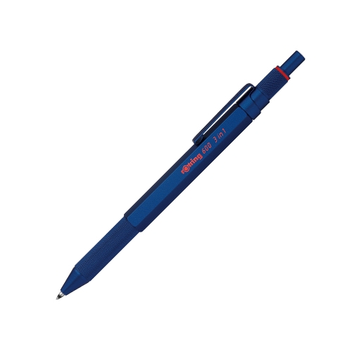 rOtring (ロットリング) rOtring 600 3in1 マルチペン 多機能ペン F 製図対応 アイアンブルー