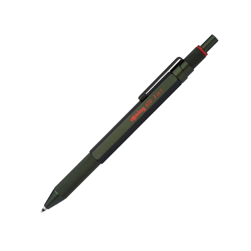 rOtring (ロットリング) rOtring 600 3in1 マルチペン 多機能ペン F 製図対応 カモフラージュグリーン