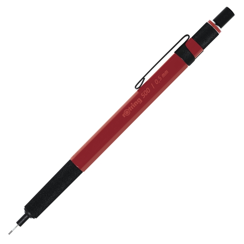 rOtring (ロットリング) rOtring 500 メカニカルペンシル 0.5㎜ 製図対応 レッド