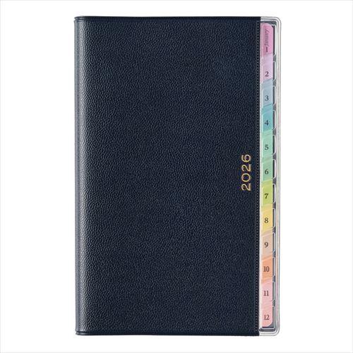 PAGEM by NOLTY(ペイジェム バイノルティ) ペイジェムウィークリーコンパクト-iメモ月曜 週間メモ ネイビー 2026年1月始まり手帳