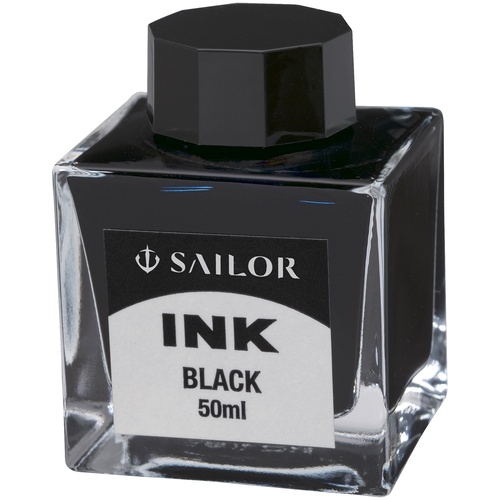 万年筆用ボトルインク 染料 50ml ブラック 万年筆用インク 50ml ブラック