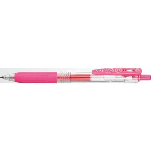 サラサクリップ0.5mm ピンク 水性ボールペン