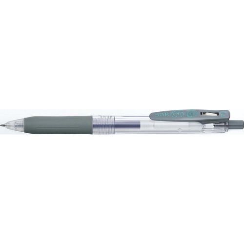 サラサクリップ0.4mm グレー 水性ボールペン