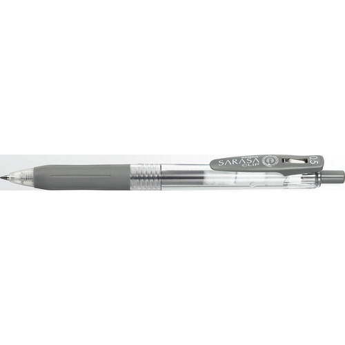 サラサクリップ0.5mm グレー 水性ボールペン