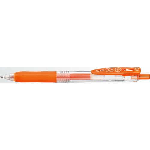 サラサクリップ0.5mm レッドオレンジ 水性ボールペン