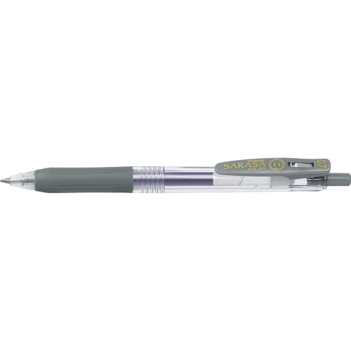 サラサクリップ0.7mm グレー 水性ボールペン