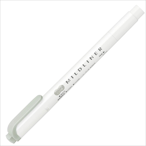 マイルドライナー マイルドグレー ラインマーカー 細1.0~1.4mm太4.0mm