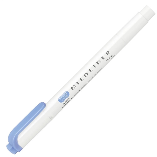 マイルドライナー マイルドダークブルー ラインマーカー 細1.0~1.4mm太4.0mm