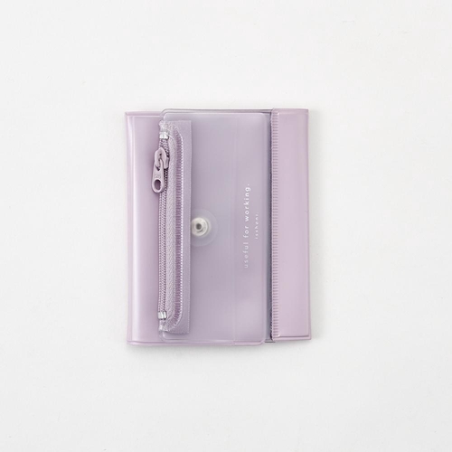 isshoni.カードファイル PVC Rピンク